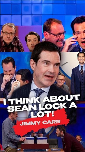 Jimmy Carr pays tribute to the late, Sean Lock, revealing he wouldn’t have a career without him 🕊️✨