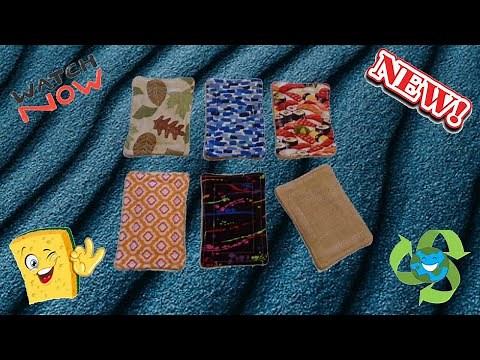 How To Sew Some Scrappy Dish Scrubbers