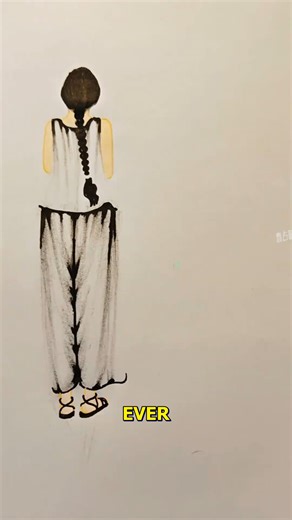 How To Draw A Dress With Simple Strokes #DressDrawing #ArtMagic #PenArt #FashionSketch #CreativeDesign | Deep Dive News