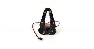 Metal Alloy Robot Gripper (Wide) with Robust Servo
