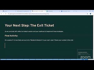 Assessment for Learning, Shift your Approach
