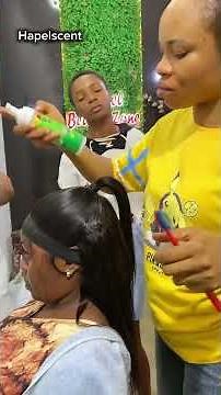 Install my client’s hair with me ❤️