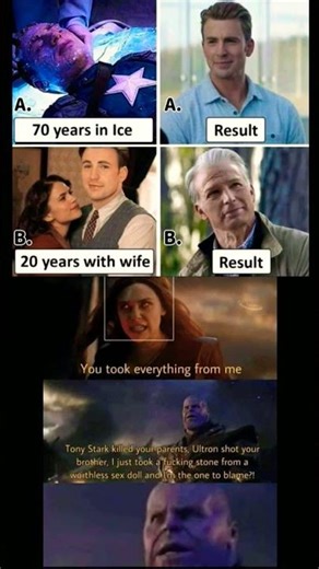 Men without Women 🔥 And Men with Women 😱#marvel #mcu #viral #trending