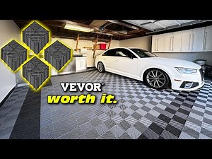 Installing VEVOR Floor Tiles In My Dream Garage!