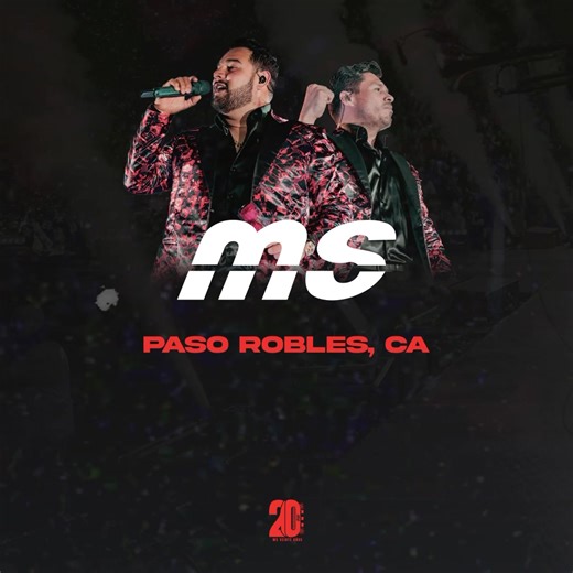 35K views · 1.3K reactions | PASO ROBLES, CA Se va a poner buena la cosa este 8 de octubre  #MS20años Jálense por sus boletos pa’ pasarla bien perrón  https://www.ticketmaster.com/banda-ms-paso-robles-09-10-2023/event/09005ED6A1091BB3?_ga=2.159674493.157289558.1695592308-1714876968.1665596160 | BANDA MS | Facebook