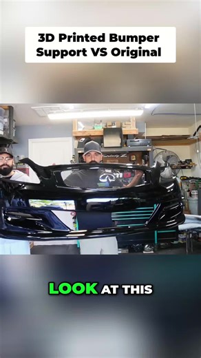 Custom 3D Printed Bumper Support for Perfect Fit