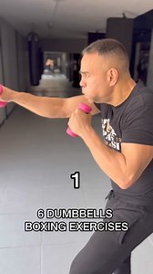 Six boxing exercises that increase your strength, explosiveness, and endurance with dumbbells #papaiosif #boxing #family #selfdefence #boxingday #reels #fitness #boxingtraining | Papaiosif Boxing Family