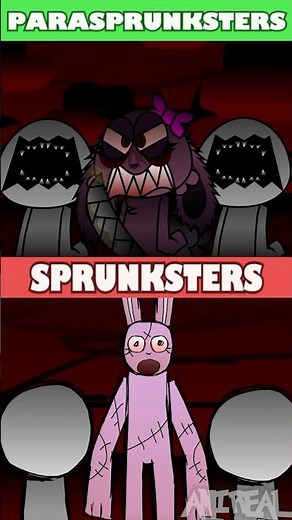 Incredibox Sprunksters VS Sprunksters but ParaSprunksters *HORROR VERSION*