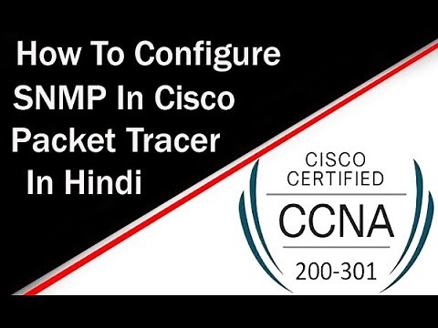 How To Configure SNMP in Cisco Packet Tracer || CCNA 200-301 SNMPv3 Configuration