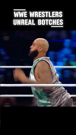 WWE botches, but they get increasingly embarrassing 😳 #wwe #botch #botchamania