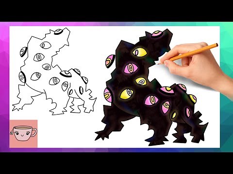 How To Draw Abstracted Kaufmo from The Amazing Digital Circus | Easy Drawing Tutorial