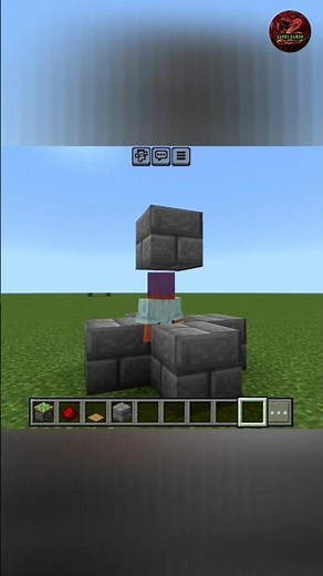 How to Make a Secret Trap in Minecraft 🔥 | Best Hidden Trap Tutorial | #shorts #viral #trending