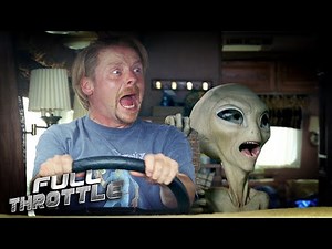 Paul The Alien Is Chased By Bill Hader & The FBI | Paul | Full Throttle