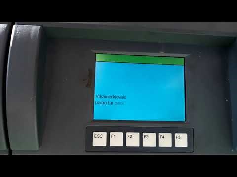 Bensa-auton päästömittaus