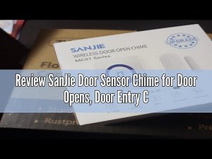 Review SanJie Door Sensor Chime for Door Opens, Door Entry Chime for Business/Home/Office/Store,800