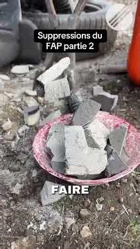Supression du FAP #fap #automobile #reparation