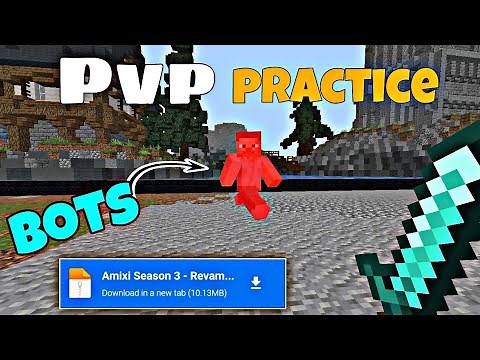 PvP with Bot || Best PvP bots for mcpe || Improve PvP || All versions