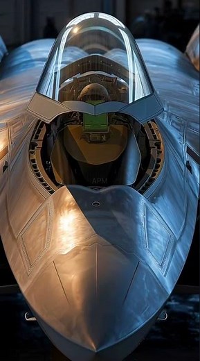 The F-22 canopy mechanism exposed #aircraft #military