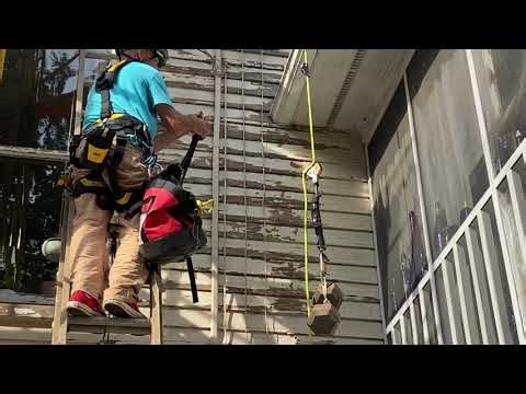 Scenario: Worker falls and is now suspended. Now … save them.