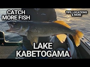 How to Fish Lake Kabetogama | Walleye & Smallmouth Fishing Tips