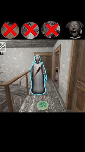 granny 1 freeze trap use #shortfeed #granny #gameplay #gaming #granny1 #subscribe #granny 3