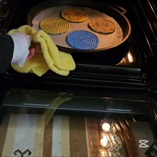 16K views · 96 reactions | Great idea, look what I did by cutting up grocery bags and baking them in the oven. | Sewing Techniques | Facebook