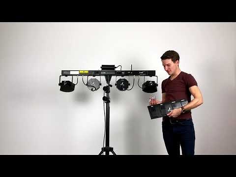 LED Laser Bar - Eurolite KLS LED Laser Bar - Aufbau, Anschluss und Funktionen