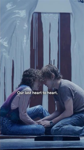 behind the scenes of one last jancy heart to heart #StrangerThings