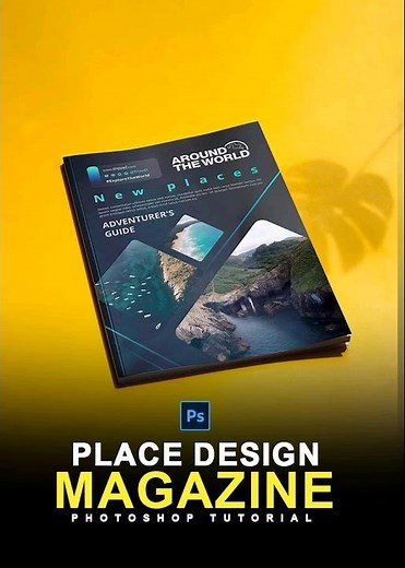 How to Mockup Magazine in Photoshop