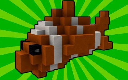 【NewFreedomMC】如何在Minecraft中建造小丑鱼