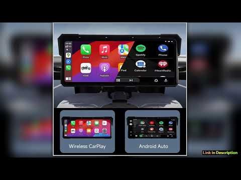 81 Motorcycle Portable GPS Navigation Wireless Carplay Android Auto IPX8 Waterproof Motorcycle 2K H