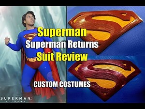 Superman (Superman Returns) Custom Costumes Suit Review