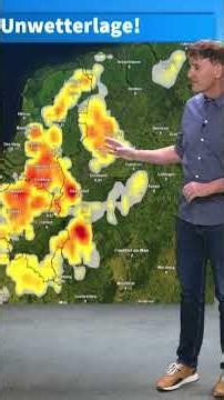 Highest Alert: Severe weather incoming! Starting Friday afternoon: #HeavyRain, #Hail, #Storm