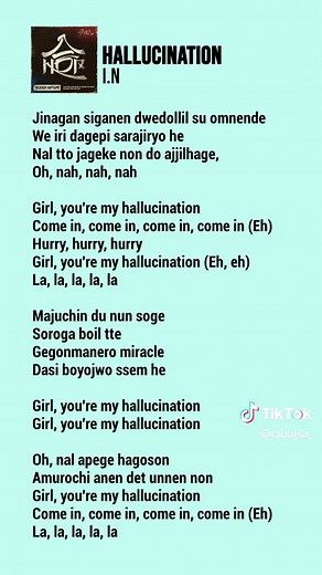 Stray Kids 'Hallucination' Lyrics Video Featuring I.N