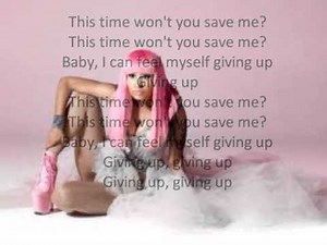 Nicki Minaj - Save me [Lyrics on Screen]
