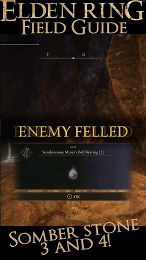 How to get ALL THE 3-4 Somber Smithing Stones you NEED - Elden Ring Field Guides #shorts