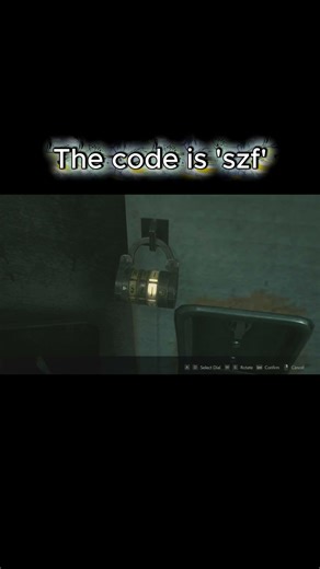 Resident Evil 2 - Sewer Locker Code