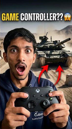 They Controlled a Tank with an Xbox Controller 😳 #shorts #mrgor