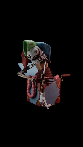 3D Models of the Prototype’s Concept Art #poppyplaytime