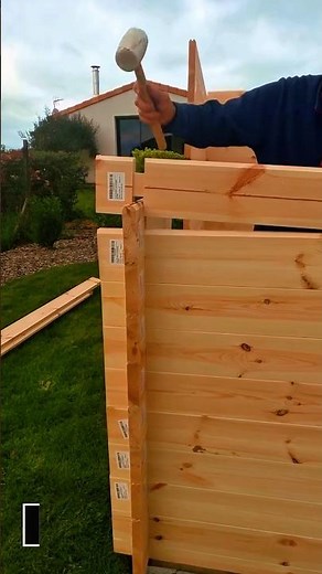 Neat & Strong! Installing Wood Fence with Precision Joints