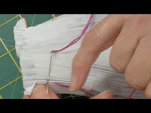 How to Smock in cable stitch
