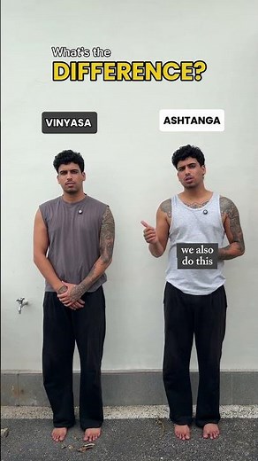 Vinyasa vs Ashtanga: What Actually Happens in Class