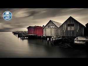 Affinity Photo - combine long exposure with the dark tone look