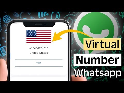 How to use WhatsApp without Mobile Number or OTP Verification | Virtual Phone Number