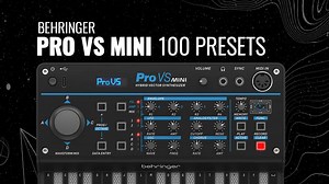Behringer PRO VS MINI - 100 Presets