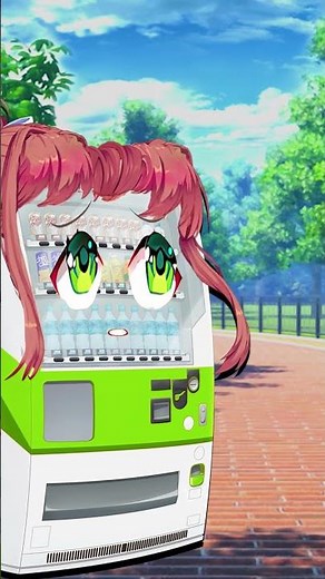 Monika turned into a vending machine?!🎰(DDLC Voiced Animation) #ddlc #ddlcsayori #ddlcmonika