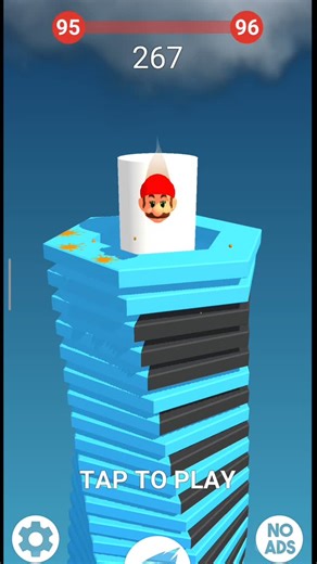 @gaply2025 on Instagram: "Stack ball 95 level #StackBall #MobileGame #GamingReels #Satisfying #FYP #Highscore #ViralReel #AddictingGame #CasualGaming #Trending #ArcadeGame"