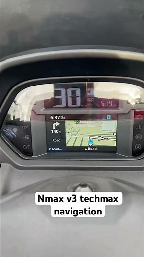 Yamaha Nmax v3 techmax navigation