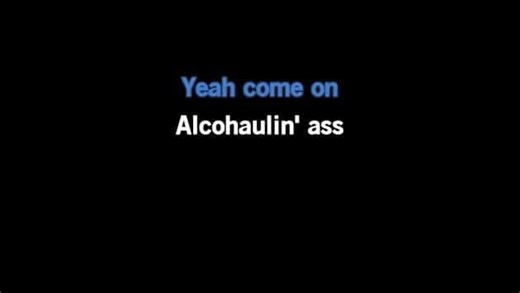 Karaoke Alcohaulin' Ass - Hellyeah - CDG, MP4, KFN - Karaoke Version