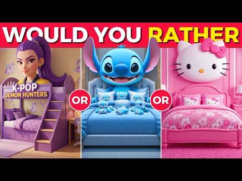 Would You Rather - Build a Super Luxury Bedroom 🛏️💎🌸✨